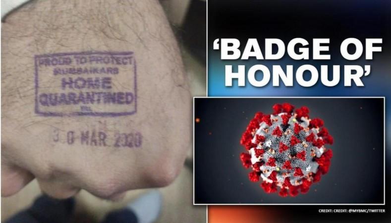 Quarantine stamps initiated by the Govt stamp