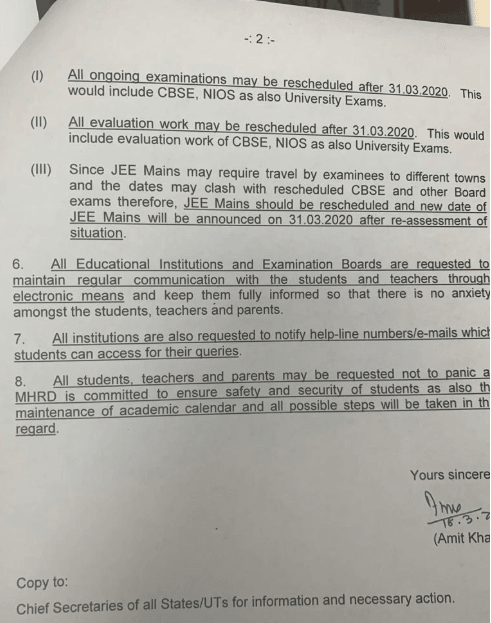 cbse circular