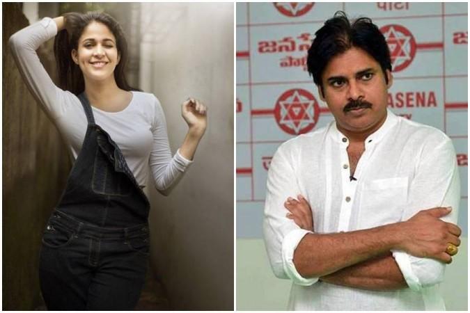 Lavanya Tripathi and Pawan Kalyan Lavanya Tripathi and Pawan Kalyan