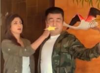 shilpa shetty slaps Raj Kundra