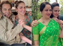 Dharmendra, Esha Deol, Hema Malini