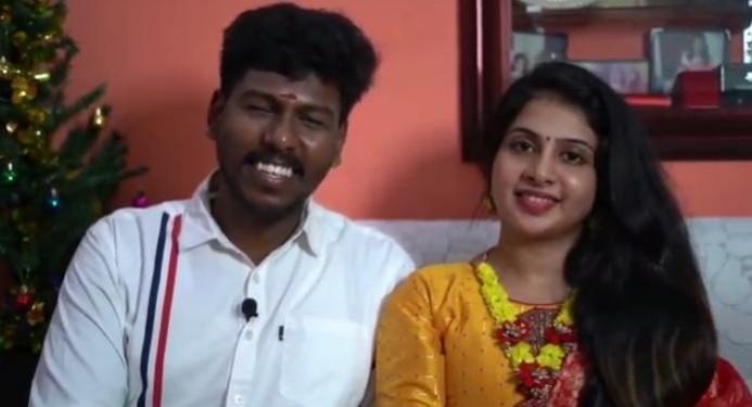 Abhijith Kollam tied the knot with Vismaya Sree. Abhijith Kollam and Vismaya's Marriage