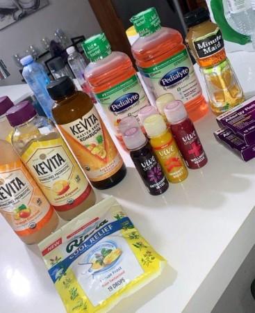 How she kept herself hydrated Bjonda