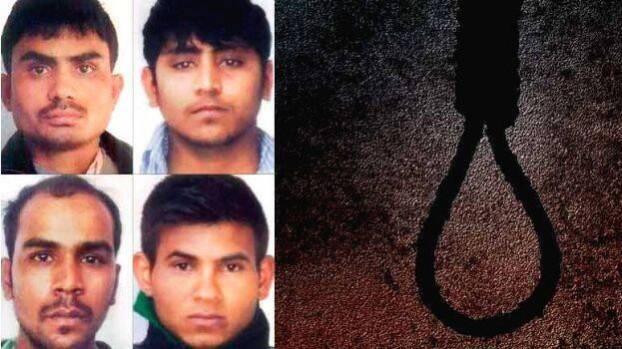 The four convicts were hanged today nirbhaya