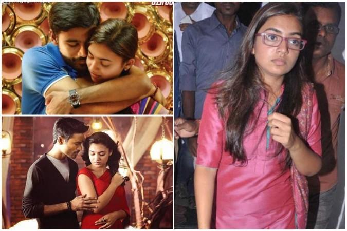 Dhanush and Nazriya Nazim. Dhanush and Nazriya Nazim