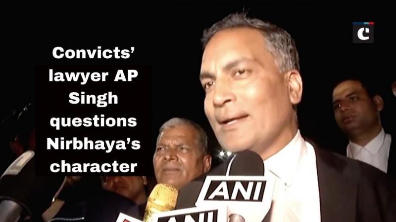 AP Singh lashes out at Nirbhaya's parents after losing the case AP Singh