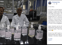 iit delhi sanitiser