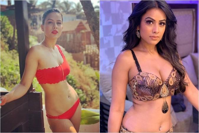 Nia Sharma wore such a front open bo*ld dress without bras, fans