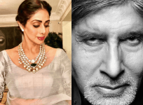 Sridevi and Amitabh Bachchan