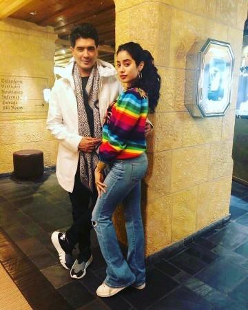 Manish Malhotra and Janhvi Kapoor Janhvi Kapoor