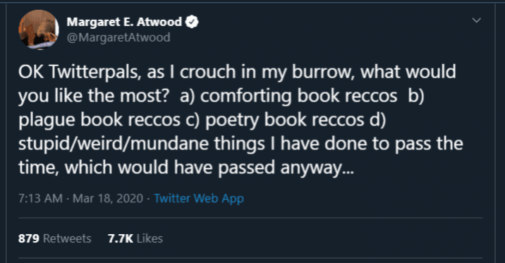 atwood tweet