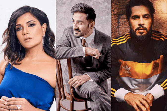 Richa Chadha, Vir Das and Dino Morea