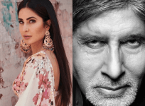 Katrina Kaif and Amitabh Bachchan