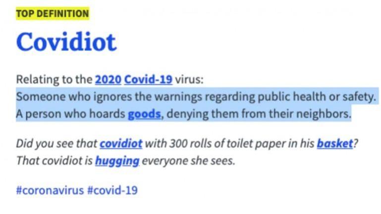 covidiot