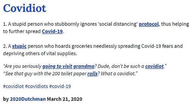 covidiot