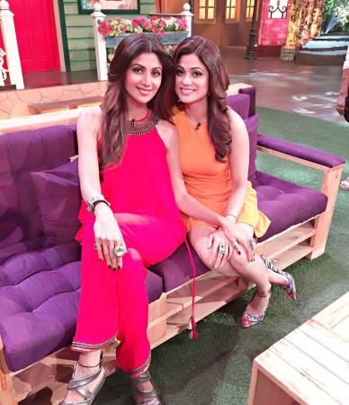 Shamita and Shilpa Shetty Shamita Shetty Shilpa Shetty
