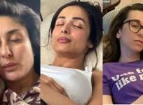Celebs trolled for fake napping picture