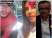 Priyanka Chopra Live with WHO