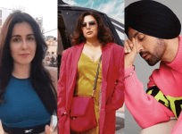 Katrina Kaif, Farah Kunder and Diljit Dosanjh