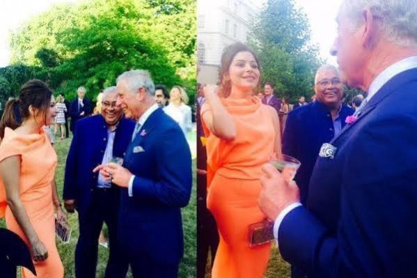 Kanika Kapoor, Prince Charles Kanika Kapoor, Prince Charles