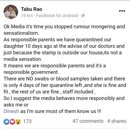 FB post