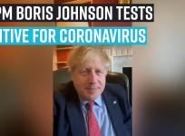 UK PM Boris Johnson tests positive for Coronavirus
