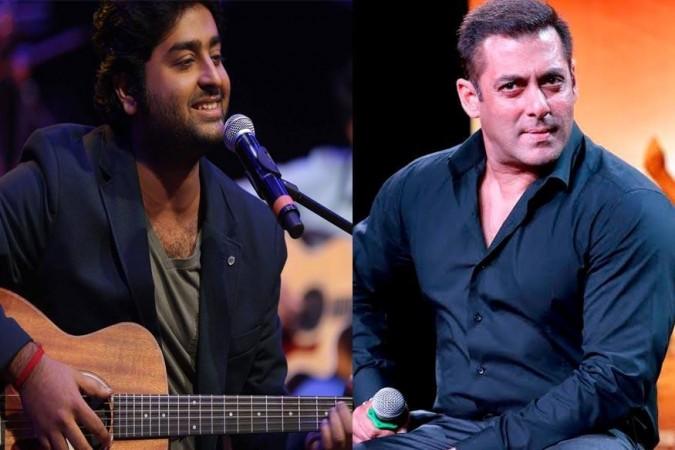 Arijit Singh and Salman Khan Salman Khan Arijit Singh