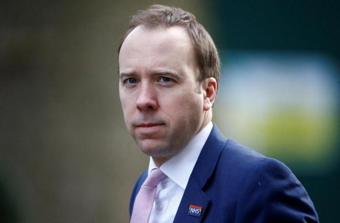 UK Health Minister Matt Hancock tests positive for COVID-19 UK Health Minister Matt Hancock tests positive for COVID-19