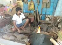KGF music director Ravi Basrur back to roots, turns blacksmith