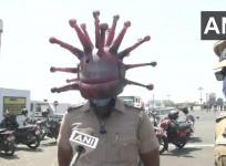 coronavirus helmet