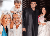Lucky Ali with family, Sidharth Roy Kapur, Vidya Balan