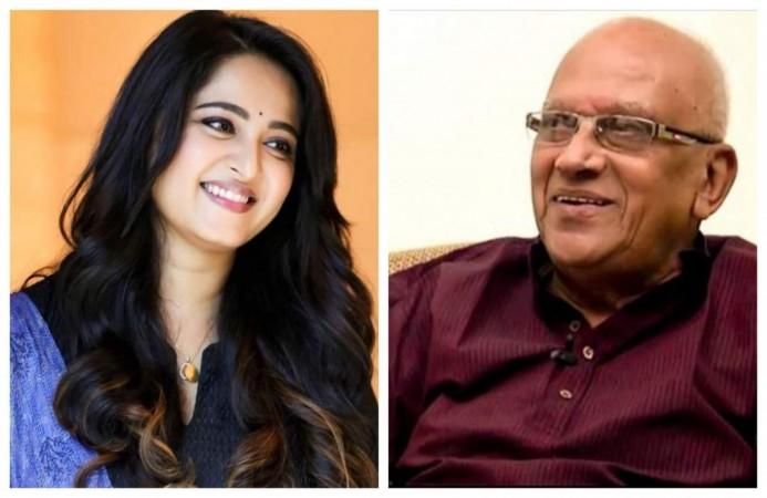 Anushka Shetty and Singeetam Srinivas Rao Anushka Shetty
