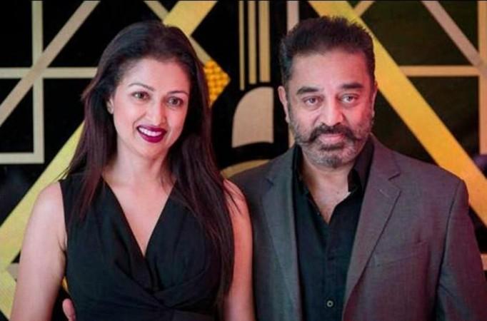 Gauthami and Kamal Haasan. Gauthami and Kamal Haasan