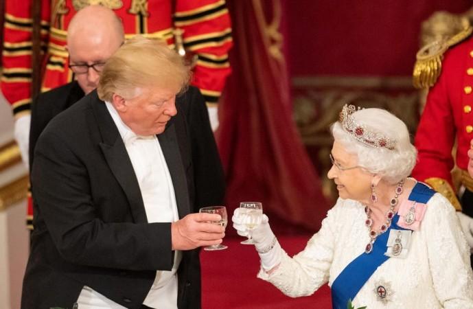 Donald Trump and the Queen