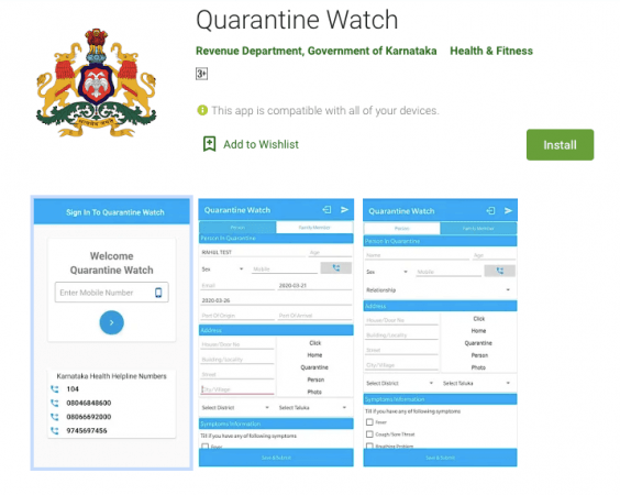 Home Quarantine app Home Quarantine app