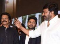 Brahmaji with Chiranjeevi