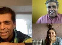 Karan Johar, Alia Bhatt, Rajeev Masand