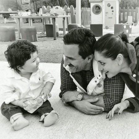 Taimur Ali Khan Kareena Kapoor Khan and Saif Ali Khan Taimur Ali Khan