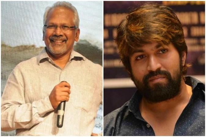 Mani Ratnam and Yash. Mani Ratnam and Yash