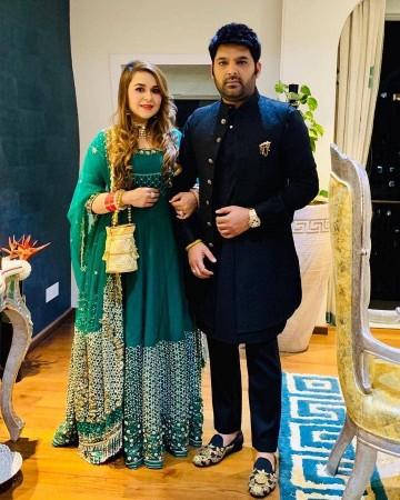 Kapil with Ginni