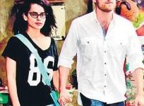 Kangana Ranaut with Nickolas Lafferty