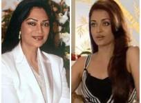 Aishwarya Rai Bachchan and Simi Garewal