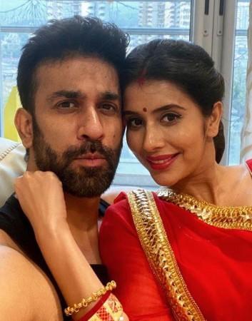 Charu Asopa and Rajeev Sen Charu Asopa and Rajeev Sen