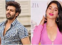 Kartik Aaryan and Janhvi Kapoor