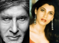 Amitabh Bachchan and Dimple Kapadia