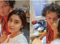 Shriya Saran and Andrei Koscheev