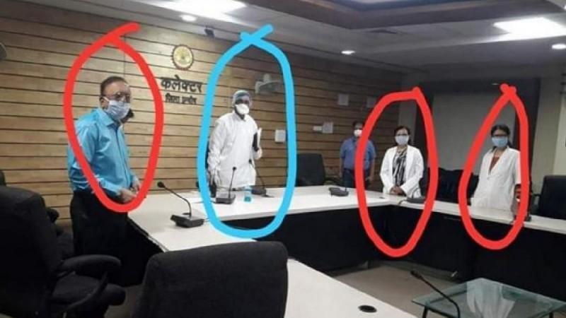 Madhya Pradesh PPE shortage picture