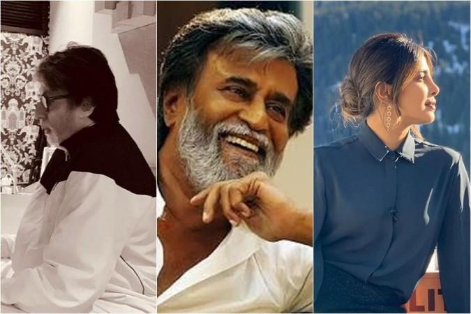 Amitabh Bachchan, Rajinikanth, Priyanka Chopra Jonas Amitabh Bachchan, Rajinikanth, Priyanka Chopra Jonas