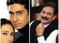Karisma Kapoor with Subroto Roy