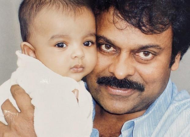 Chiranjeevi's unseen photo with Pawan Kalyan's son Akira Chiranjeevi's unseen photo with Pawan Kalyan's son Akira